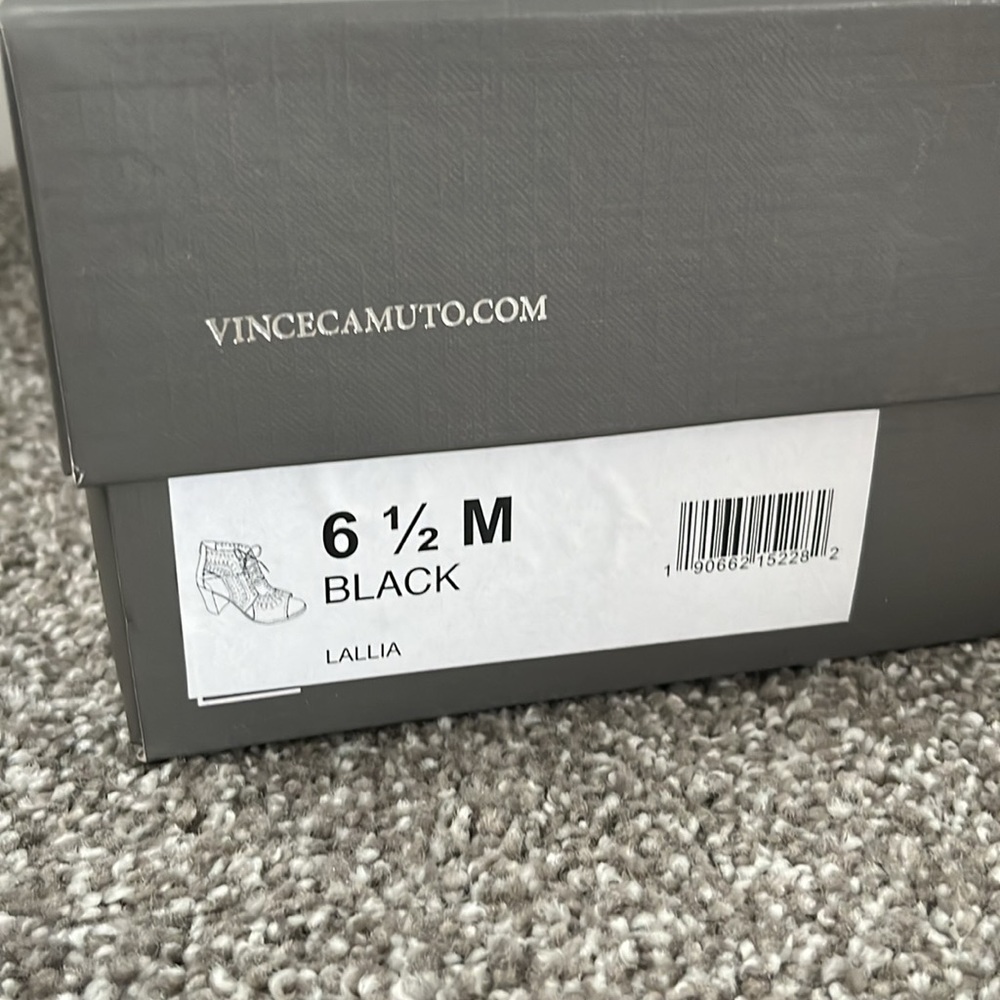 Vince Camuto Lallia Bootie Black 6.5 - Picture 5 of 6